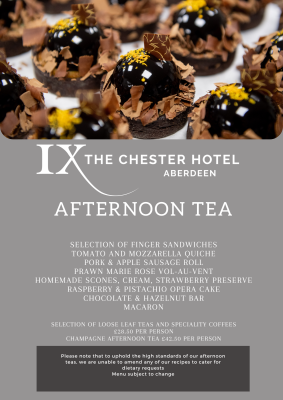 Chester Afternoon Tea March 24
