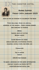 Burns Night Menu