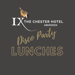 Chester Hotel Disco parrl lunches